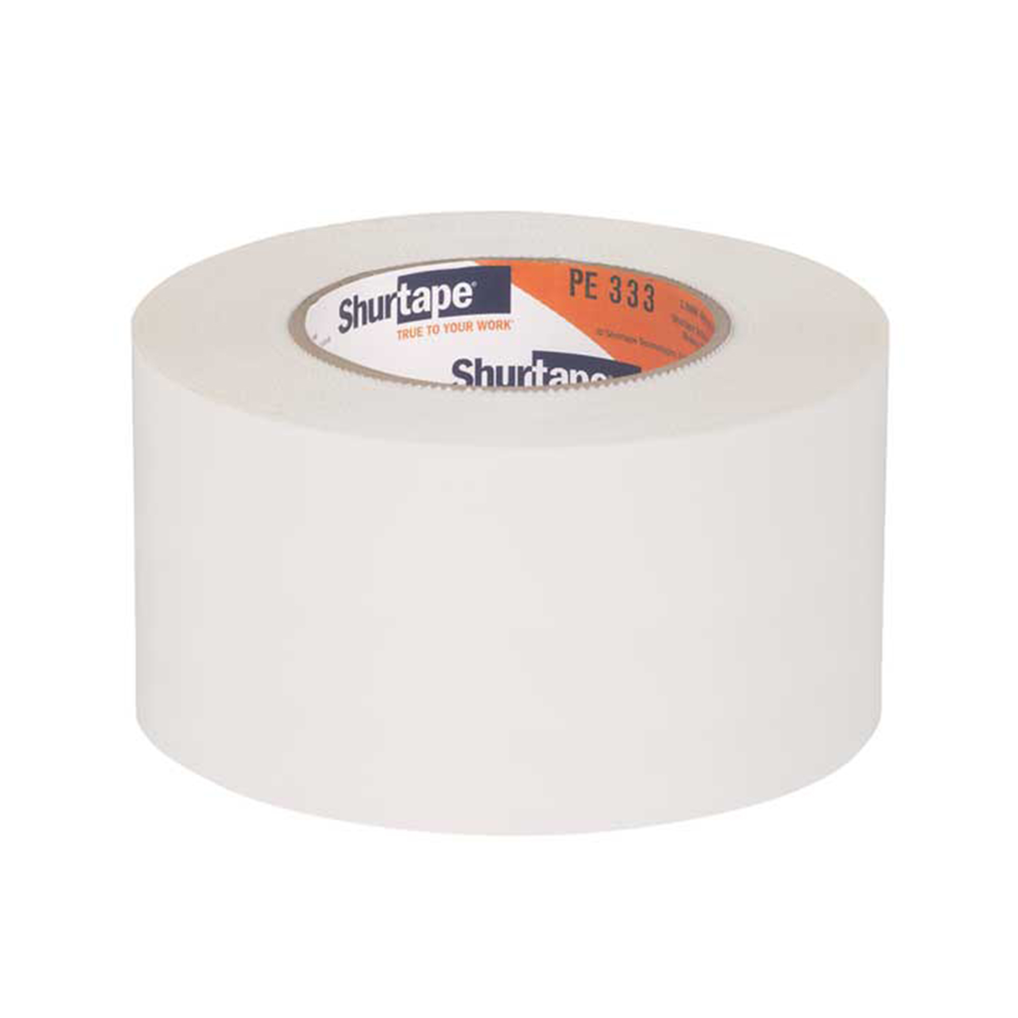 Shurtape PE 333 Polyethylene Tape — Beige, 7.0 Mils, 72mm x 55m, Non-UV-Resistant, High-Tack Adhesive, Model# SHT152424